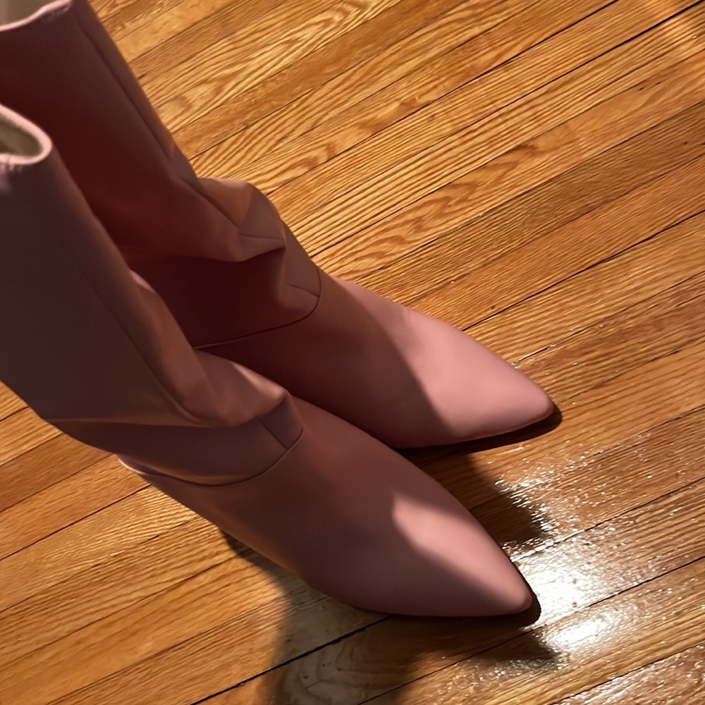 Pink slouch half boot - Picture 4 of 7